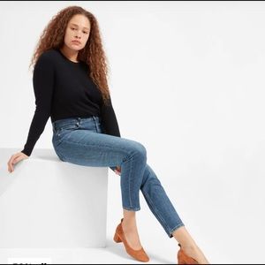 NWT everlane High rise skinny ankle jeans 28